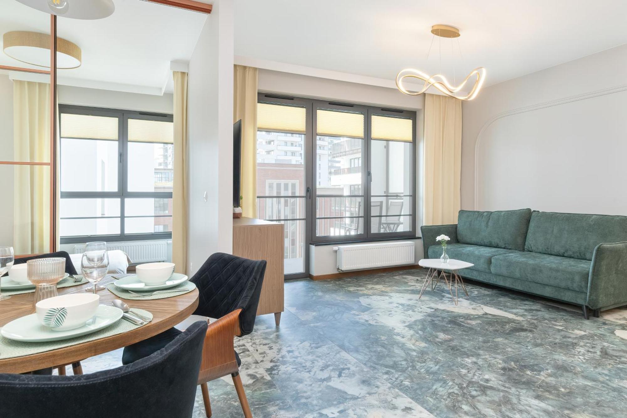 Stylowe Apartmenty Z Parkingiem Popieluszki W Gdansku By Noclegi Renters Esterno foto